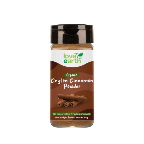 Organic Ceylon Cinnamon Powder 60g