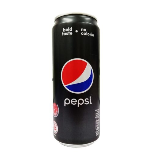 Pepsi black (zero sugar) can 320ml