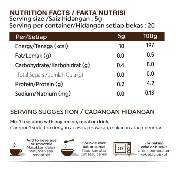 ORGANIC FIELDS Organic Ceylon Cinnamon Powder