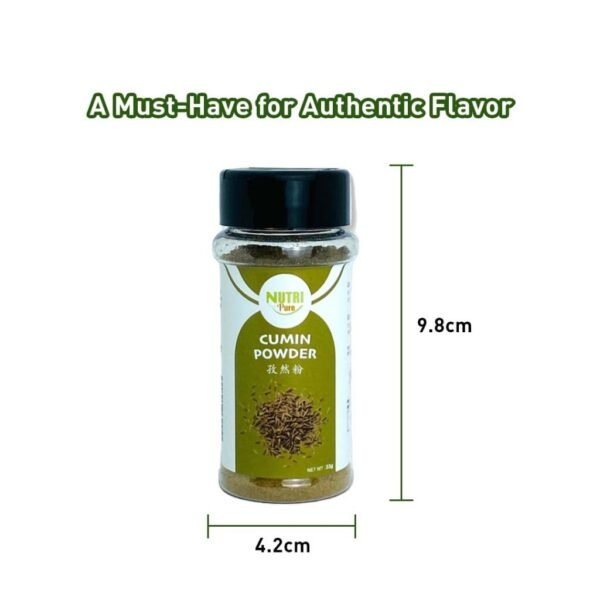 Nutri Pure Cumin Powder 33g | Serbuk Jintan Putih (Halal)