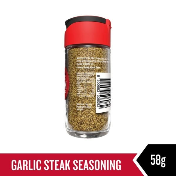 21.1.jpg McCormick Herb & Spices - Garlic Steak Seasoning 58g