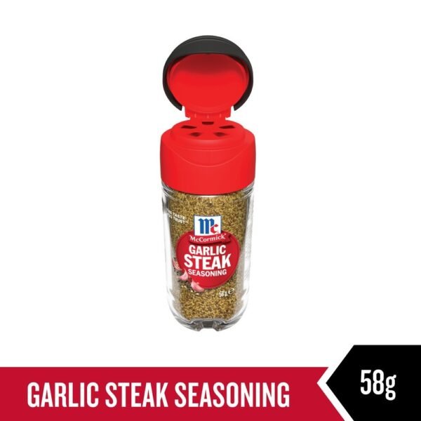 21.2.jpg McCormick Herb & Spices - Garlic Steak Seasoning 58g