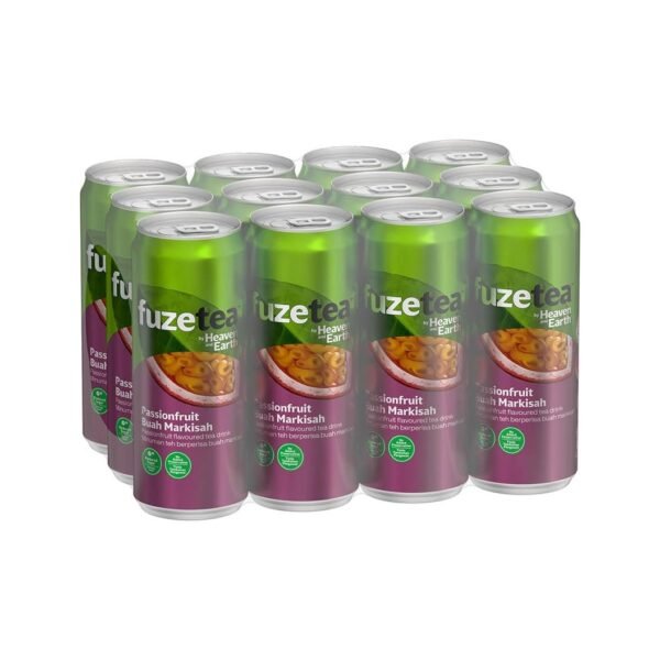61LhpIrvFrL.jpg Heaven & Earth Ice Passion Fruit Tea 300ml (Can)