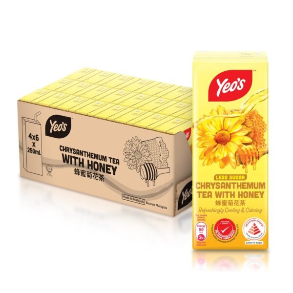 81Dbyf3FTL.jpg Yeo's Chrysanthemum Tea 250ml (Packet)