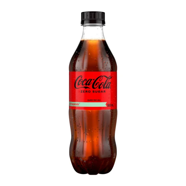 Coca-cola zero sugar bottle 500ml