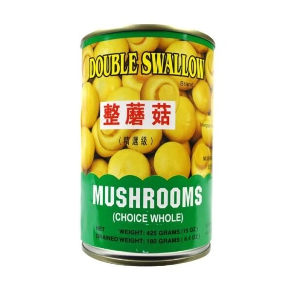 dsmushroom1.jpg DOUBLE SWALLOW Choice Whole Mushroom 425g