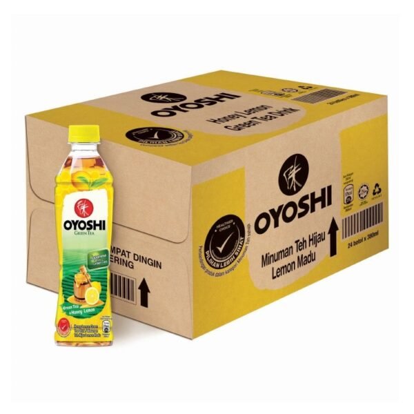 Oishi Green Tea Honey Lemon Bottle 380ml