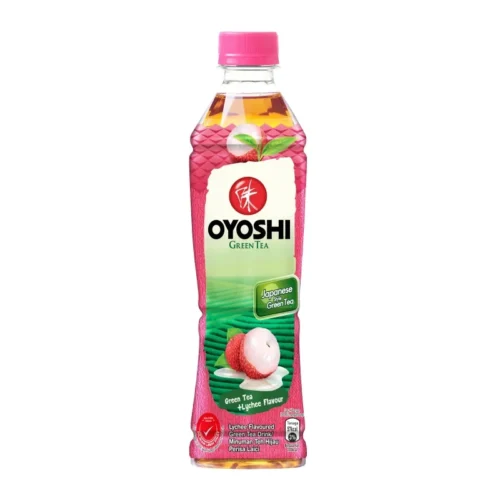 Oishi Green Tea Lychee Bottle 380ml