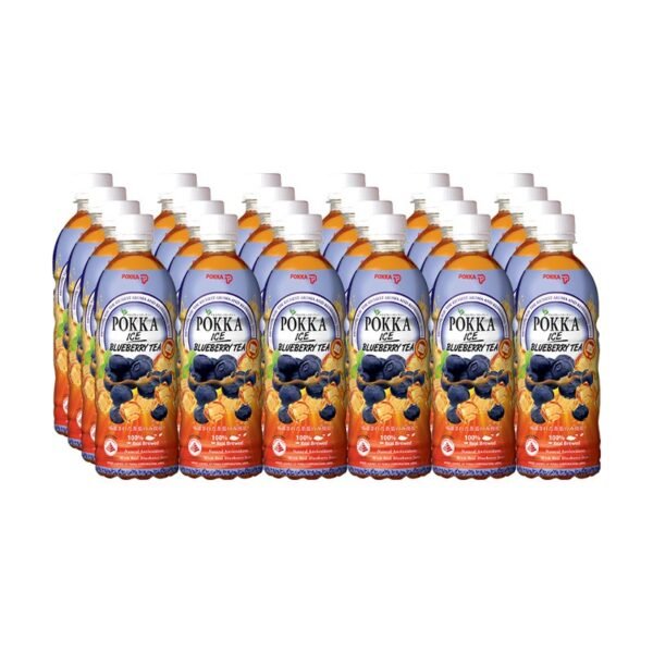 Pokka Blueberry Tea Bottle 500ml