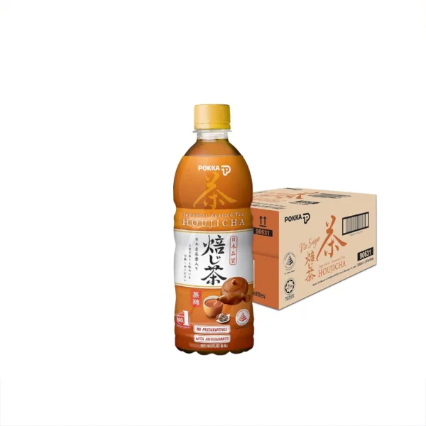 Pokka Houjicha (No Sugar) Bottle 500ml